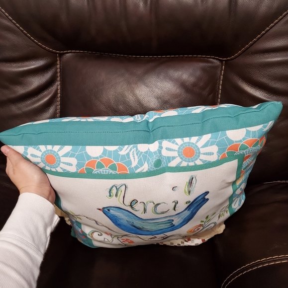 Retired Limited Edition Artist Julia Minasian Pillow - Picture 6 of 9